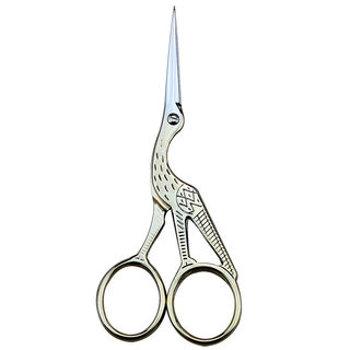 European retro crane-shaped household small scissors