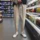 Sinh viên chín quần mùa thu mới quần âu nam phiên bản Hàn Quốc của xu hướng áo liền quần if Fashion quần chân