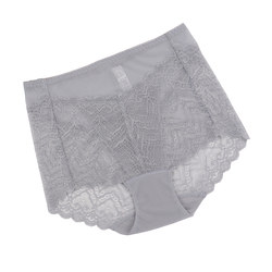 ຊຸດຊັ້ນໃນຂອງແມ່ຍິງແອວສູງ hip lifting sexy lace underwear ແມ່ຍິງຝ້າຍ crotch ບໍລິສຸດ breathable seamless briefs ລຸ່ມໂປ່ງໃສ