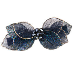 Korean rhinestone hair accessories hairpin spring clip one-word clip Korean style women headdress top clip hair accessories horizontal clip