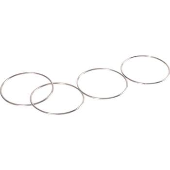 Four-link 10cm ເສັ້ນຜ່າສູນກາງເວທີການປະຕິບັດທີ່ຫນ້າຕົກໃຈ magic props ເດັກນ້ອຍມ່ວນຊື່ນແລະຫນ້າສົນໃຈຂອງຫຼິ້ນການສຶກສາ