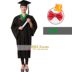 Cử nhân Uniform Graduation dress Cao đẳng Bằng Quần áo Bán buôn Khoa học, Khoa học, Khoa học, nam và nữ Graduation Dresses 