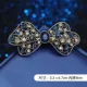 Người lớn retro đơn giản nhỏ đầu clip rhinestone mùa xuân clip kẹp tóc nữ tiara phụ kiện tóc Hàn Quốc kẹp tóc ngang clip nhỏ kẹp tóc