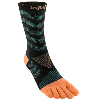 Injinji 100 ກິ​ໂລ​ແມັດ​ຂ້າມ​ປະ​ເທດ​ແລ່ນ socks toe ຫນາ​ຂອງ​ແມ່​ຍິງ coolmax split-toe marathon socks