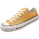 Bunraku's same three-star logo retro canvas shoes