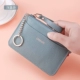 Đồng xu ví da túi nữ mini dễ thương Hàn Quốc túi da có khóa kéo tay ví nhỏ ví nữ đồng xu ví dài nam