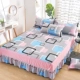 Giường loại giường trải giường một mảnh bụi che 8 tấm bảo vệ 1 1 5 5 8 1.8 bằng 2x2. M 2.0 giường Zhuo 1.5 tờ ga giường viền ren