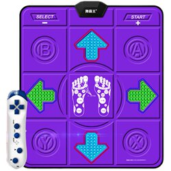 Dance King Wireless Single-Person Dance Mat for Home Use with Tv and Computer Dual-Use Interface, Dance Machine for Weight Loss and Fitness Treadmill