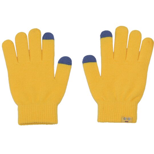 云朵工厂 秋冬新款触屏手套男女学生分指骑行保暖可爱情侣手套