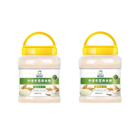 Sucrose-free ready-to-eat nutritious meal replacement for middle-aged and elderly people