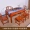 Bàn ghế gỗ gụ Hedgekey Bàn gỗ hồng mộc kết hợp bàn ghế gỗ hồng mộc Trung Quốc Bàn trà gỗ rắn Kung Fu bàn cà phê căn hộ nhỏ - Bàn trà