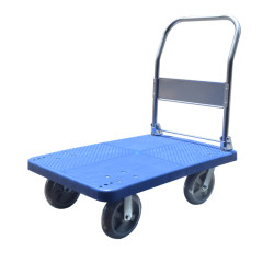 ລໍ້ເລື່ອນ Flatbed, trolley cargo truck, trailer folding truck, trolley small, silent cargo trolley