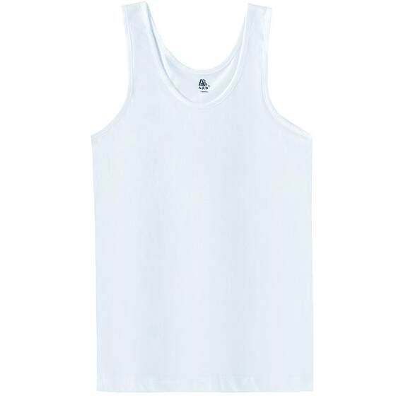 Ab old man men's pure cotton vest cotton short sleeves
