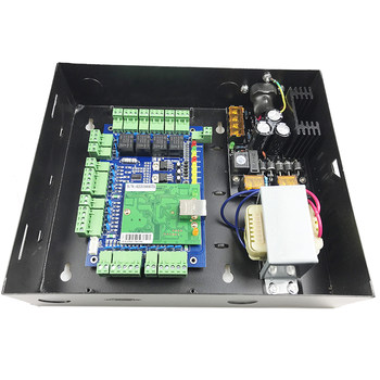 Micro tillage access control system set 12v power supply fingerprint