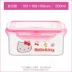 Khóa và khóa hộp lưu trữ bằng nhựa HELLOKITTY hộp cơm trưa cho trẻ em - Hộp cơm điện sưởi ấm nồi cơm hâm nóng Hộp cơm điện sưởi ấm