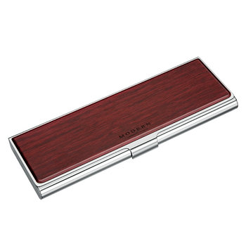 German modern white-collar high-end wooden metal pen box