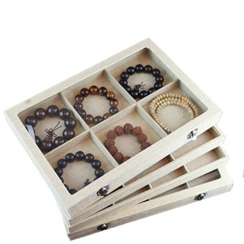 Solar powered mobile phone store automatic jewelry display stand