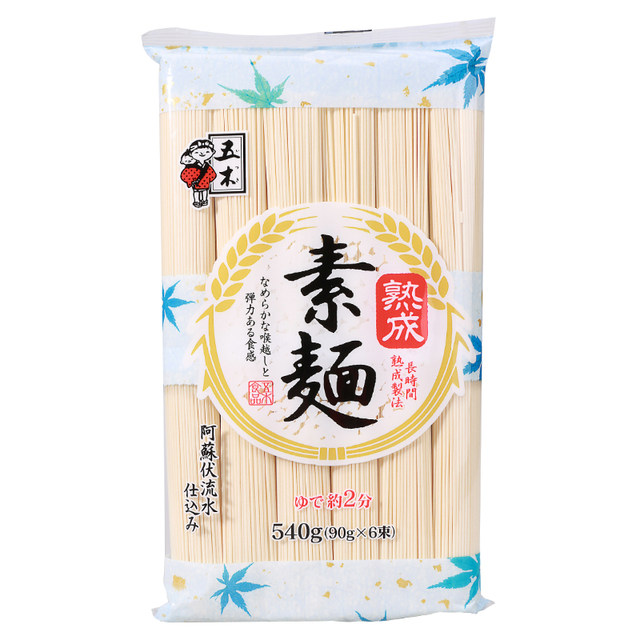 Imported from Japan, Wumu matured noodles, non-fried 540g