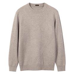 ເສື້ອຢືດຂົນສັດເຕັມທີ່ຂອງຜູ້ຊາຍຄໍຮອບ pullover ເສື້ອກັນຫນາວອົບອຸ່ນພໍ່ອາຍຸກາງຄົນລະດູຫນາວ sweater ຜູ້ຊາຍ sweater ດູໃບໄມ້ລົ່ນແລະລະດູຫນາວ