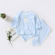 Zinbei childrens điều hòa không khí quần áo cotton để mở pajamababy mùa hè dài tay cô gái mỏng childrens quần áo quần áo chàng trai về nhà.