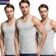 Áo vest nam cotton thể thao thoáng khí áo nỉ thoáng mát Slim nam thanh niên mùa hè cotton không tay xu hướng