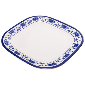 Kaiboyamemide blue and white porcelain snack cold dish plate