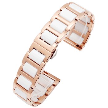 Watch strap suitable for casio tissot ceramic steel