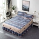 Bông khăn trải giường dày trượt mảnh giường bảo vệ 1.2m1.5 m Simmons 1.8m giường váy bedspread - Váy Petti