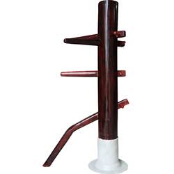 Jiurishan wooden dummy wing chun fist upright wooden dummy floor-standing solid wood training dummy martial arts training wooden dummy