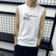 Học sinh nam áo thun không tay chơi bóng rổ cotton vai áo thể thao rộng rãi mồ hôi vest rộng kích thước mỏng vest áo ba lỗ tập gym