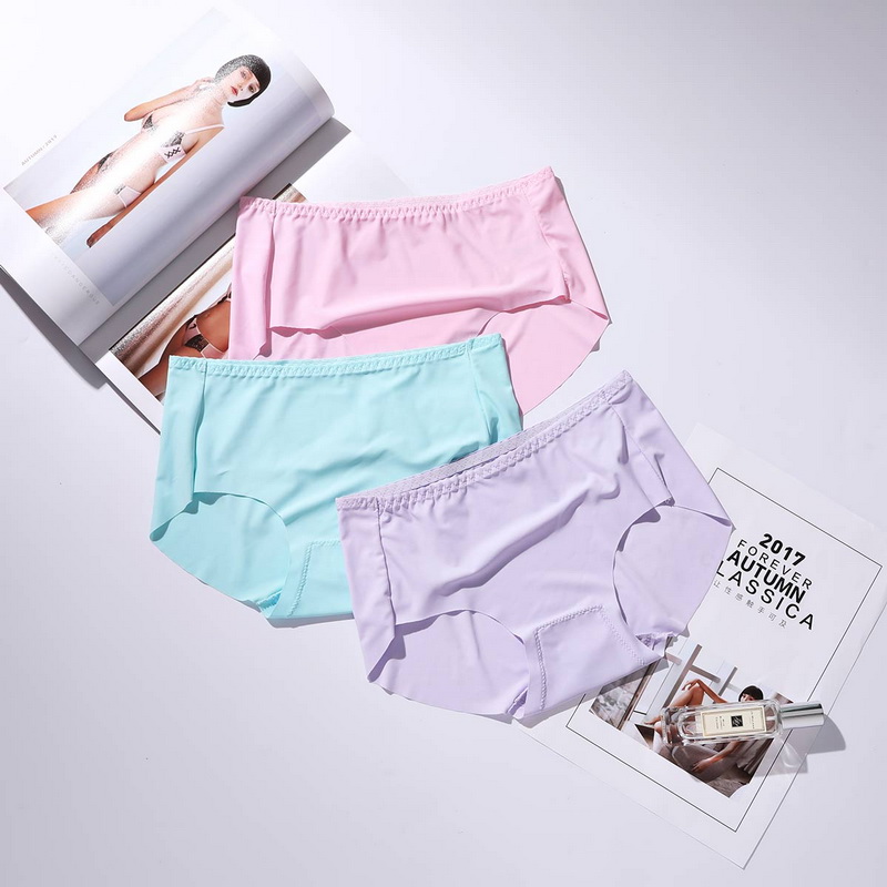 GOSO MS. PANTIES NỮ ICE DÂY một mảnh thoải mái thở eo bông BIG SIZE tam giác NỮ quần pantyhose.