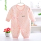 Mùa xuân và mùa đông Mùa đông cho bé sơ sinh dày Quần áo ấm một mảnh Cotton độn Đàn ông và phụ nữ Po Cotton 0-3 tháng - Áo liền quần