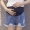 Phụ nữ mang thai quần short denim nữ mùa hè 2019 thời trang mới mặc mùa hè quần legging mỏng quần lửng - Phụ nữ mang thai quần / quần bụng đầm bầu thời trang