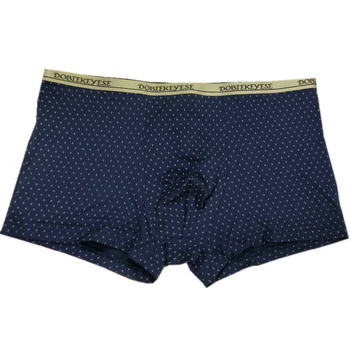 2 ຊິ້ນຂອງ dolby knight mid-waist ບາງ elastic band ຕົນເອງລະບາຍນ້ໍາ antibacterial ຂອບແຄບ breathable ເສັ້ນໄຍໄມ້ໄຜ່ຜູ້ຊາຍສັ້ນ boxer ຂອງຜູ້ຊາຍ