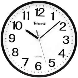 Telesonic/Uranus Wall Clock Living Room Modern Simple Quartz Clock Stylish and Fashionable Bedroom Silent Clock
