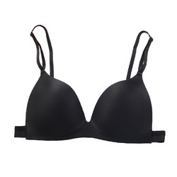 Triangular Cup Wireless Thin Strap Bra underwear ສໍາລັບເດັກຍິງເດັກຍິງ Push Up Flat ຫນ້າເອິກຂະຫນາດນ້ອຍ Bra ບາງ Summer Strapless