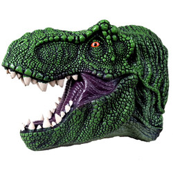 New Kaina simulated dinosaur model hand puppet parent-child interactive entertainment toy soft rubber Velociraptor ຂອງຂວັນເດັກນ້ອຍ