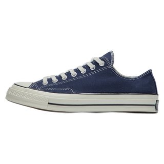 Converse converse offizielle 1970er jahre klassische low-top-sport-retro-leinenschuhe in dunklem nachtblau 164950c