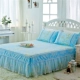 Bông giường bedspread váy cotton một mảnh theo phong cách Hàn Quốc mùa hè đầm ren công chúa 1.5 / 1.8m chống trượt bộ đôi - Váy Petti giường váy