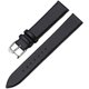 Master Niu plain smooth leather watch strap