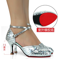 ZK36 Silver 7,5 баллов каблук (клей дно)