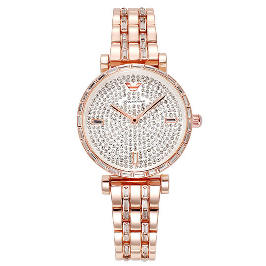 瑞士正品新款磁铁全自动女士手表时尚防水简约学生女表小表盘腕表