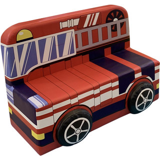 Boutique children's sofa taxi train fire truck seat early childhood education center soft cartoon back sofa
