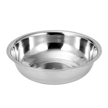 Round thickened kitchen household kneading stainless steel basin