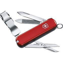 Victorinox Swiss Army Knife ຂອງແທ້ຂອງ Swiss Sergeant's Knife Mini Nail Clipper 0.6463 ມີດ Multifunctional ມີດຕັດເລັບ