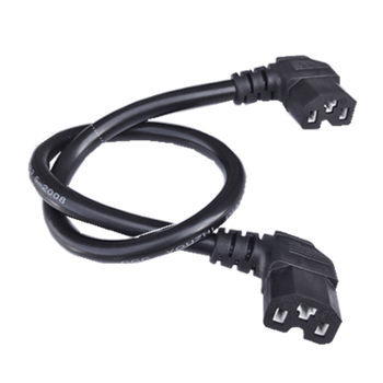 ຍານພາຫະນະໄຟຟ້າ double t-shaped elbow power cord takeaway vehicle spare battery life connection adapter cable double female plug