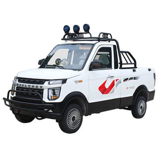 Fuel four-wheeled single-row pickup truck Zongshen water-cooled freight agricultural gasoline four-wheeler semi-enclosed gasoline motorcycle