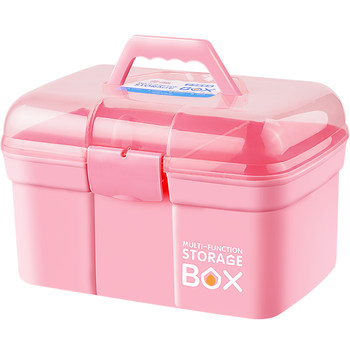 Nail art tool nail polish gel makeup desktop box multi-layer