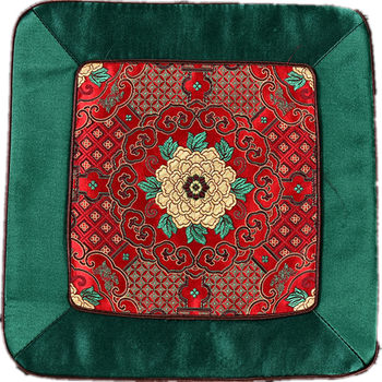 Silk classical style tea art soft decoration multi-use heat insulation pad