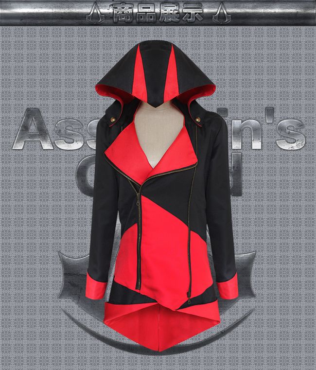 Assassin Creed Áo len Áo hoodie Ezio Conner Cosplay Trang phục Anime Game Quần áo nam mặc - Cosplay